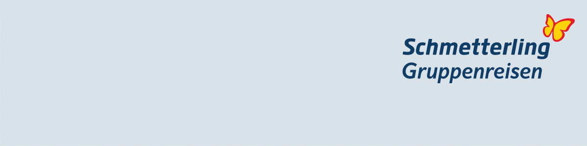 Schmetterling Gruppenreisen-Header