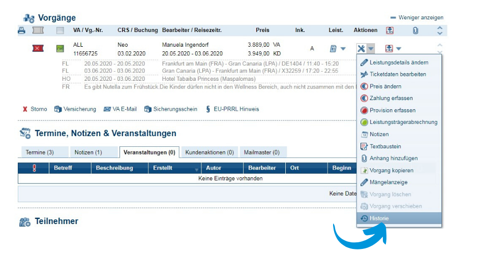 ARGUS-Tipp: Historie